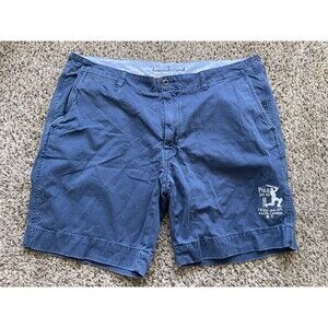 Polo Ralph Lauren Shorts Mens 42 Blue 9" 1932-34-35 NY Cricket Vintage